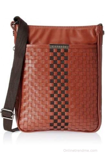 Caprese Girls, Women Brown Leatherette Sling Bag